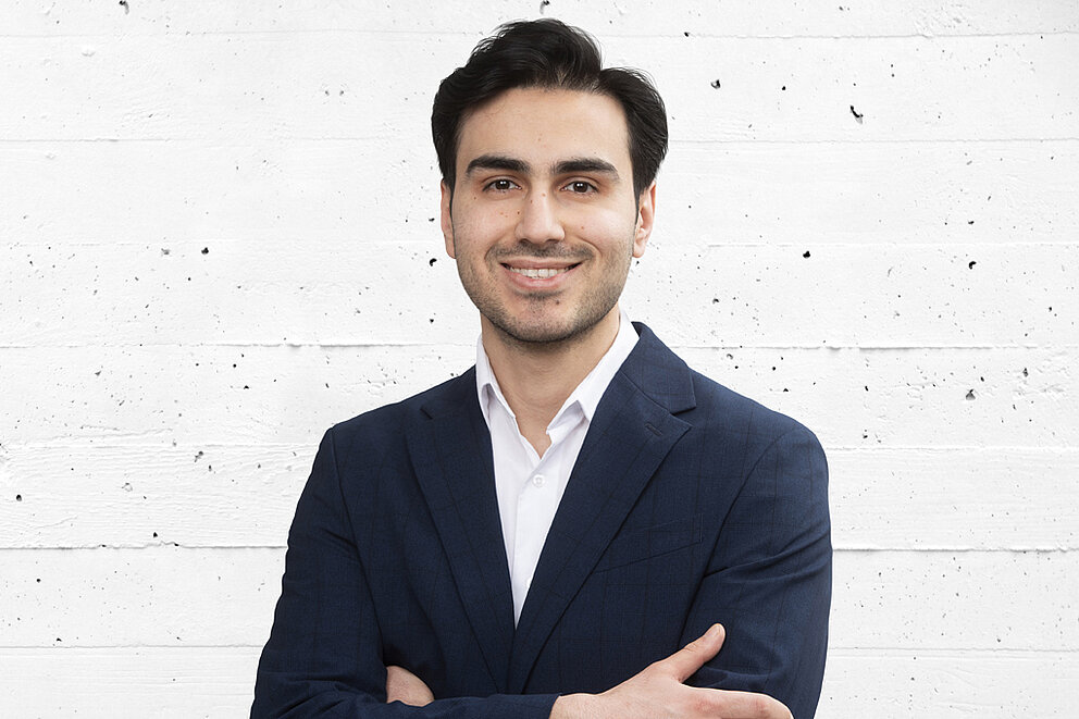 Portrait Khan Nasserie Ein Portrait von Khan Nasserie