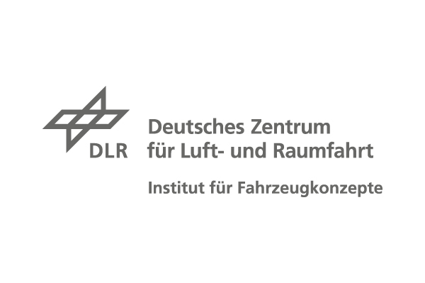 Ein Logo des DLR (Deutsches Zentrum für Luft- und Raumfahrt)